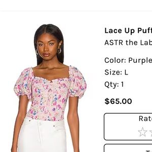 Astr the label top